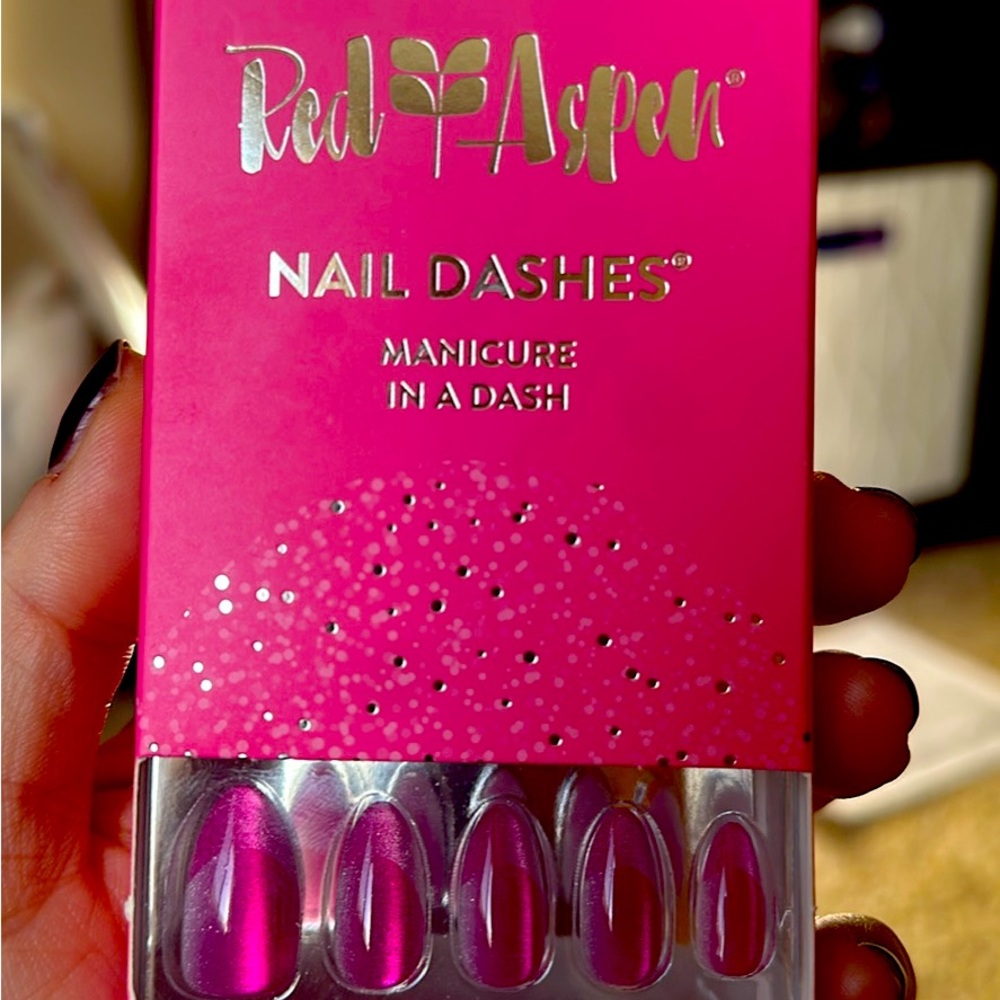 Red Aspen nail dashes new in box